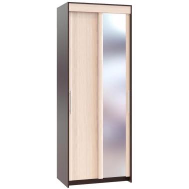 Шкаф-купе ШР-94.2з венге / беленый дуб 900x450x2400 мм.