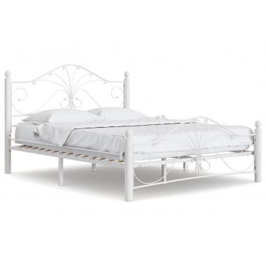 Кровать Сандра 180х200, металл белый 1870x2120x1070 мм.
