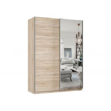 Шкаф-купе Smart 1624 240х160х60, дуб сонома/фасад (д.з).01.(01.00).01 1600x600x2400 мм.