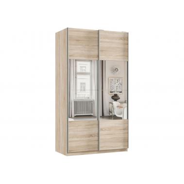 Шкаф-купе Smart 1224 240х120х60, дуб сонома/фасад (дз.дз).01.(01.01).01