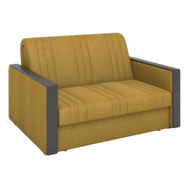 Диван Фортис 120 с ящиком, горчичный 1500x1100x920 мм.